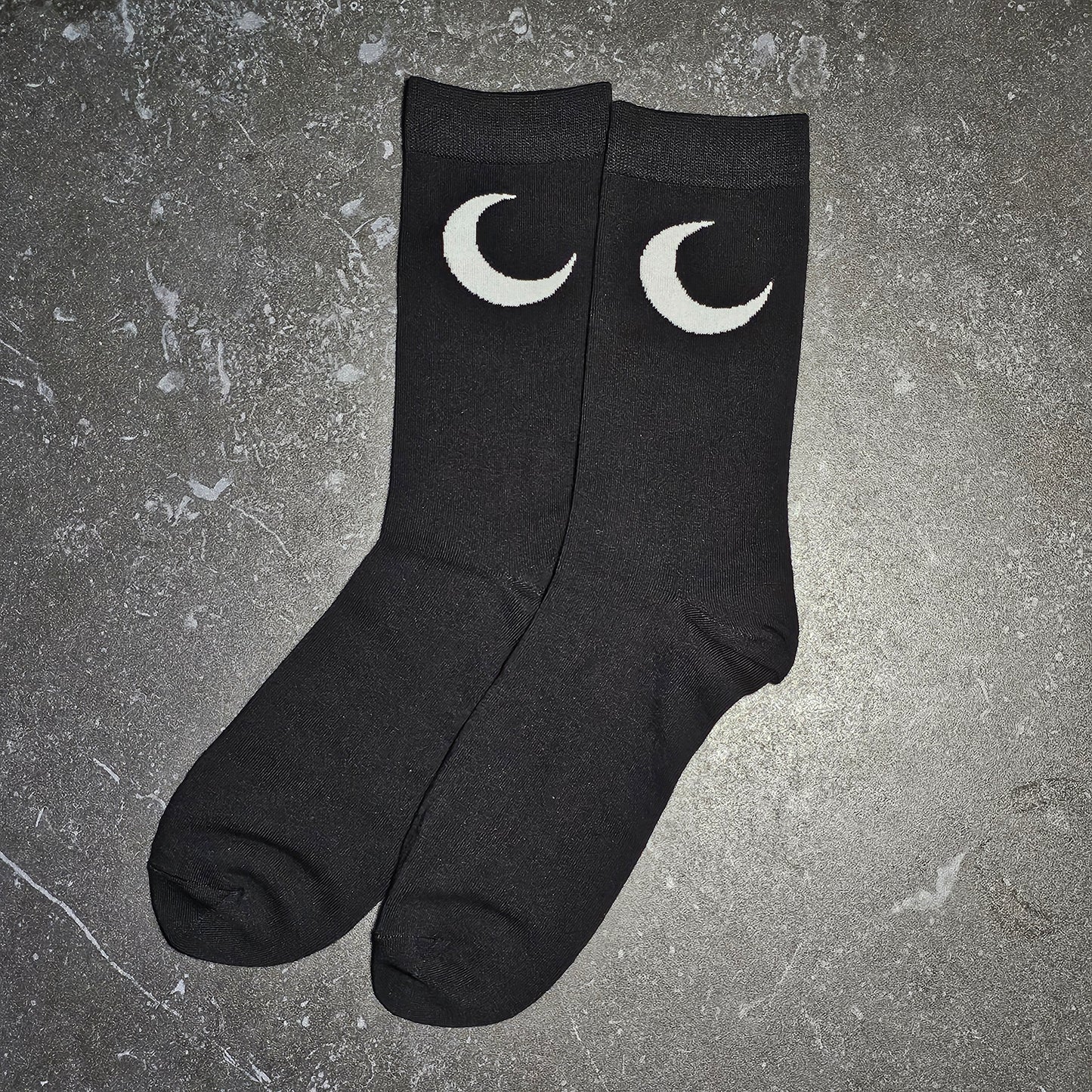 Moon Socks | Cosmic-Themed Socks | Celestial Designs